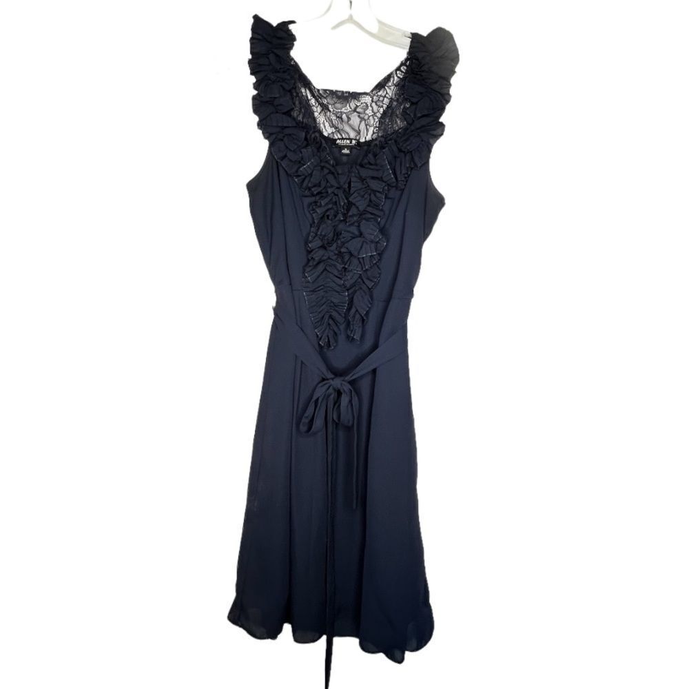 Allen B Black Dress